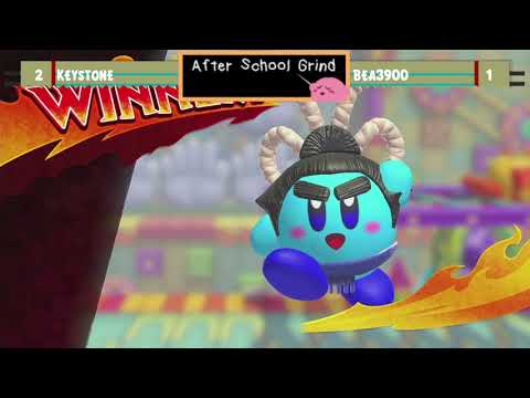 Keystone (Magolor/Wrestler) vs Bea3900 (Bell/Wrestler) - Kirby Fighters 2 - ASG3 Loser's Top 8