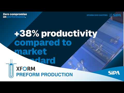  XFORM PRO featuring 200 Cavity-Mold: redefining High Cavitation Preform Production | SIPA