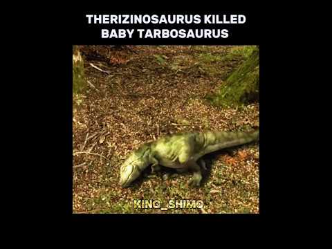 Mother Tarbosaurus's Revenge On Therizinosaurus | #shorts #jurassicworld #fyp