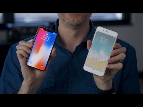 iPhone 8 Plus vs iPhone X