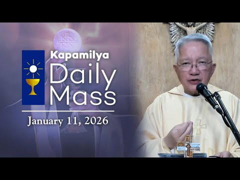 January 11, 2026 | The Baptism of the Lord | Kapamilya Sunday Mass
