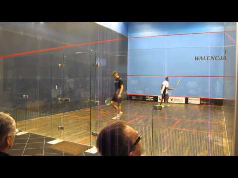 World Junior Squash Championships Wrocław 2013 Lyell Fuller -  Mohamed El Gwarhy (SET III )