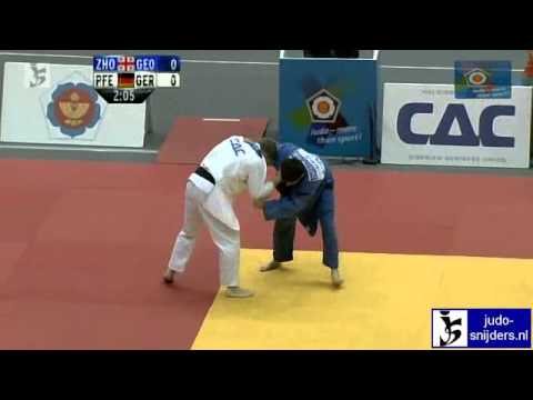Dino Pfeiffer (GER) - Levan Zhorzholiani (GEO) [-100kg] semi-final