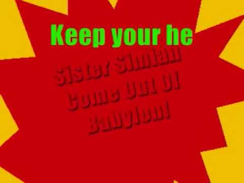 jah free/sister simiah, 'COME OUT OF BABYLON'