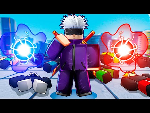 I Trolled PUBLIC SERVERS Using ADMIN GOJO In The Strongest Battlegrounds