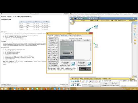 2.4.1.2 Packet Tracer   Skills Integration Challenge