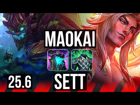 MAOKAI vs SETT (TOP) | EUW Master | 25.6