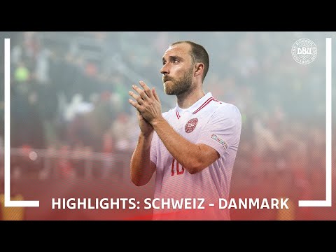 Eriksen med mål og assist 𝕀 Schweiz - Danmark 2-2