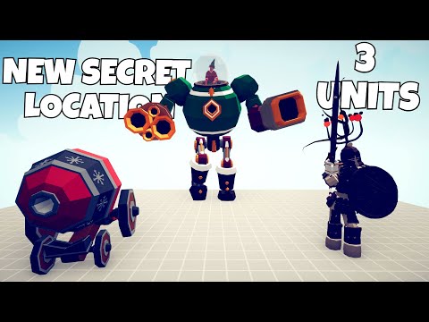 ALL 3 NEW HOLIDAY UNITS SECRET LOCATION 2023 - Totally Accurate Battle Simulator TABS