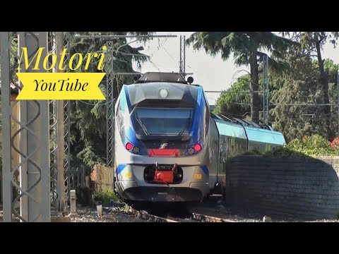 Alcuni ETR 425 "Jazz" a Frascati: arrivi + partenze