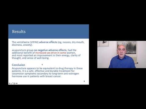 Oncology Acupuncture: The Scope & Opportunities