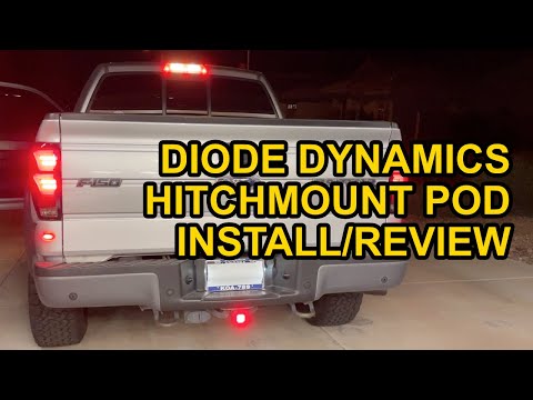 Diode Dynamics HitchMount C1R LED Pod Install and Review