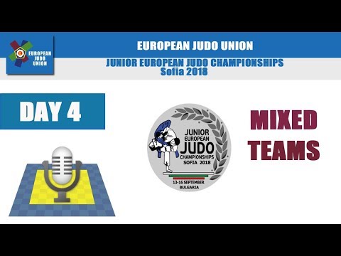 JUNIOR EUROPEAN JUDO CHAMPIONSHIPS Sofia 2018- DAY 4