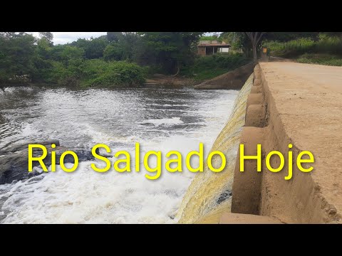 Rio Salgado em Aurora hoje. Aguas cada vez Mais limpa para o açude açude Castanhão!Sítio Santa Cruz.