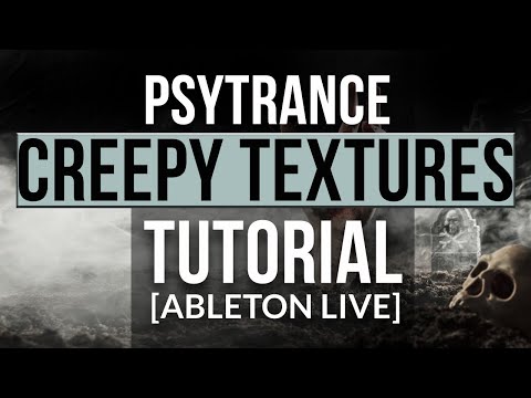 DarkPsy Tutorial - Creepy FOREST Textures with Operator PT.1 [ABLETON LIVE]