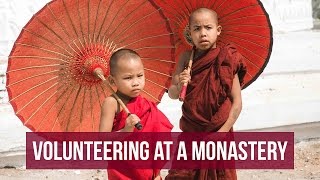 Teaching English to Monks | MONASTERY Volunteering in Myanmar