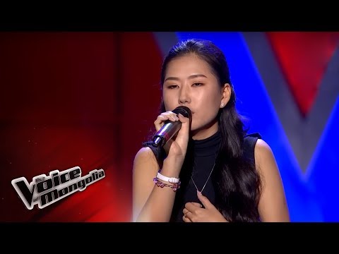 Binderya.B - "The Edge Of Glory " - Blind Audition - The Voice of Mongolia 2018