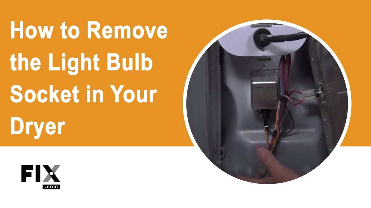 How a Faulty Bulb Socket Can Keep Your Dryer Light from Working