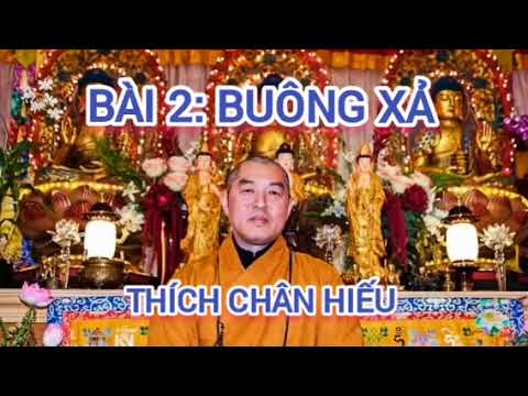 BÀI 2: BUÔNG XẢ - Thích Chân Hiếu - Pháp Môn Tịnh Độ.