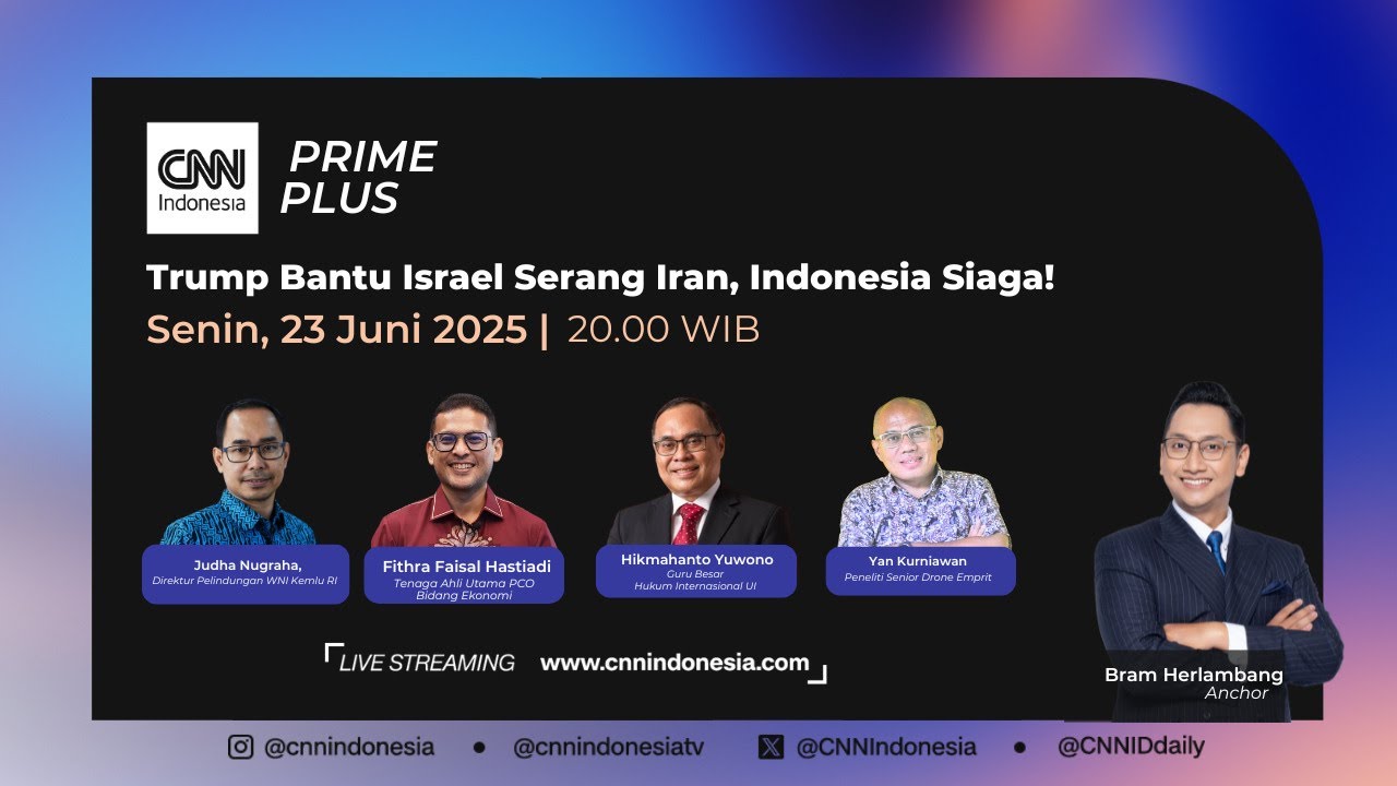 LIVE Prime Plus | Trump Bantu Israel Serang Iran, Indonesia Siaga!
