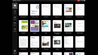 Creating, Saving, and Uploading a Word Document to Moodle on iPad: Student view