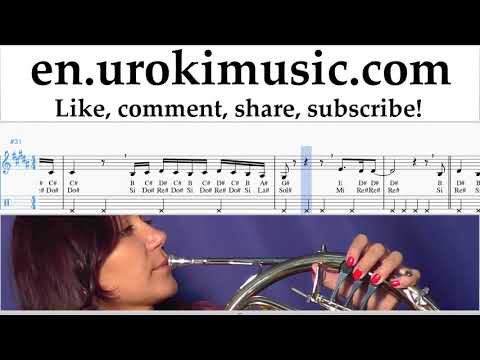 French Horn lessons Camila Cabello - All These Years Sheet Music Tutorial um-ih352