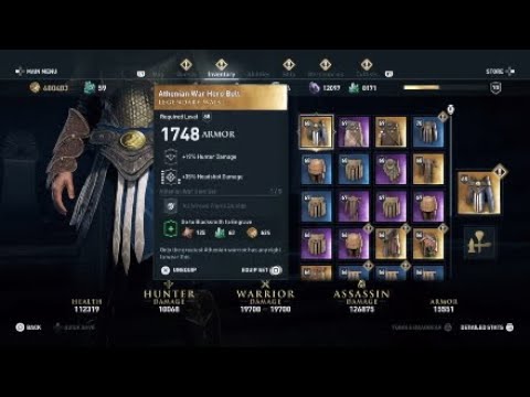 Assassin's Creed Odyssey || Legendary Waist || Athenian War Hero Belt