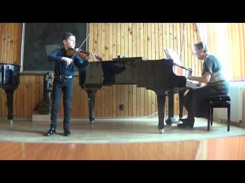 eMuse competition - David Ionita, violin, 8y – Romania 2/2