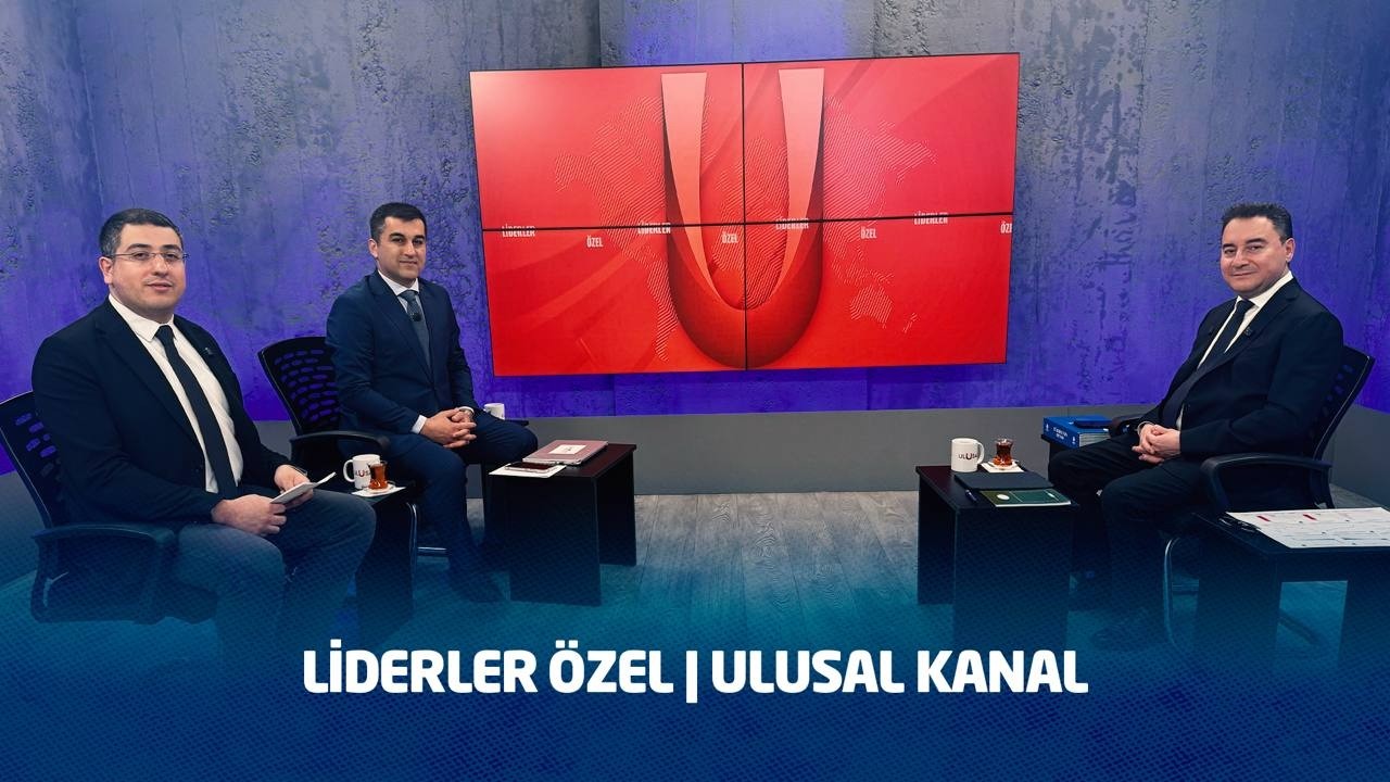 Ulusal Kanal'da Liderler Özel programına konuk oluyorum