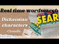 Dickensian word search puzzle