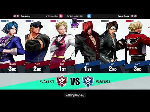 Flynn's Arcade 043 Winners Quarters- Geara Doga (Elisabeth,Clark,King)Vs Dannyboy (Iori,Kyu,Rock)KOF