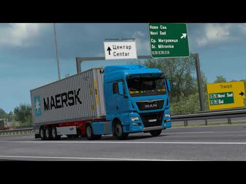 ETS2 MAN TGX 18.440 Novi sad - Kragujevac