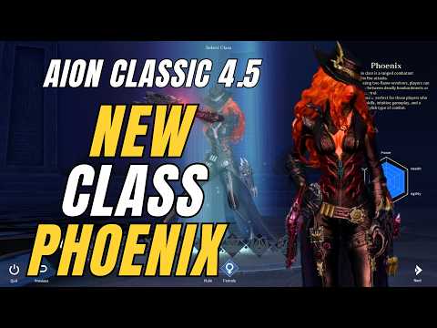 AION CLASSIC New Class Phoenix - HONEST First Impressions + Starting Gameplay Showcase Lvl. 1-10