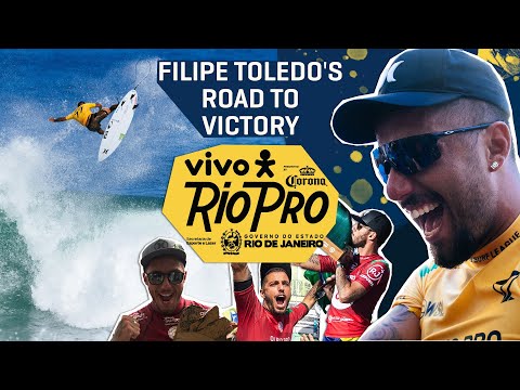 Filipe Toledo Has Dominated The Vivo Rio Pro - Relive Toledo's Multiple Victories