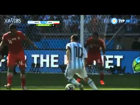Gol de Messi a Iran .- Relato de Alejandro Fantino.