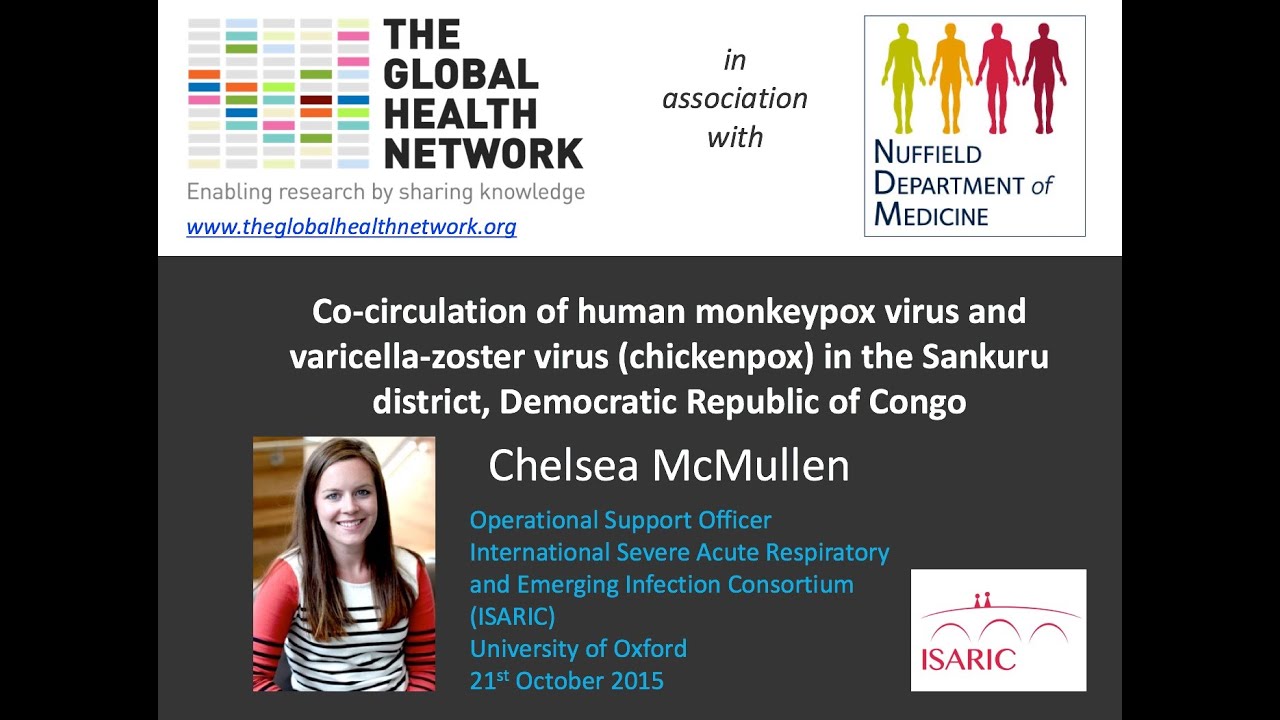 Co-circulation of human monkeypox virus and varicella-zoster virus (chickenpox), DRC