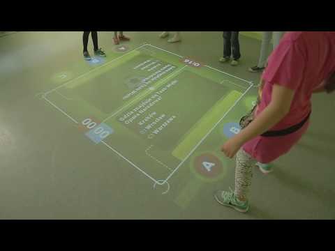 Interactive Floor Magic Carpet UAE Football (Quiz) Education