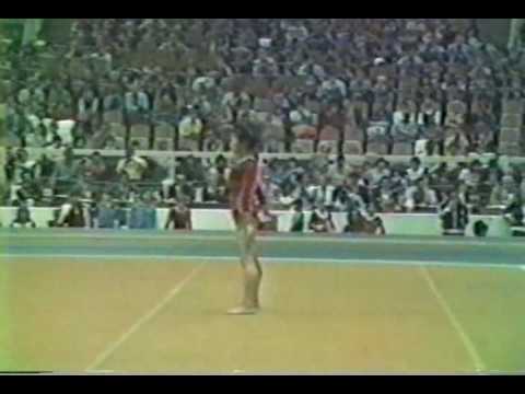 19th AA Choe Jong Sil FX - 1983 World Gymnastics Championships 9.600