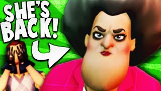 HELLO NEIGHBOR'S SISTER IS BACK AND UP TO NO GOOD! | Hello Neighbor Mobile Game Rip Off