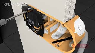 Miniatură video DOZA  universala dubla pentru montaj aparataj in  gips carton  213x72x45 mm