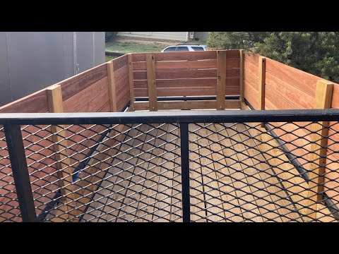 How to Build Walls on Your Utility Trailer