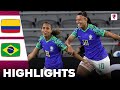 Brazil vs Colombia | Highlights | Concacaf W Gold Cup Women's 24-02-2024