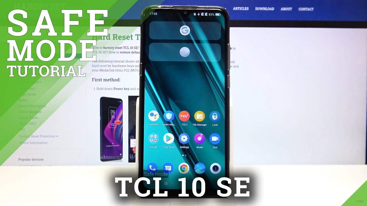 How to Activate Safe Mode on TCL 10 SE – Enter and Quit Safe Mode