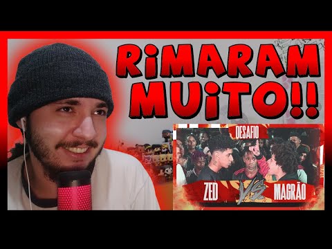 (DUELO DE GIGANTES 🔥🔥) MAGRÃO (SP) X ZED - SEGUNDA FASE - IMPERADOR DO COLISEU | REACT BAUEB