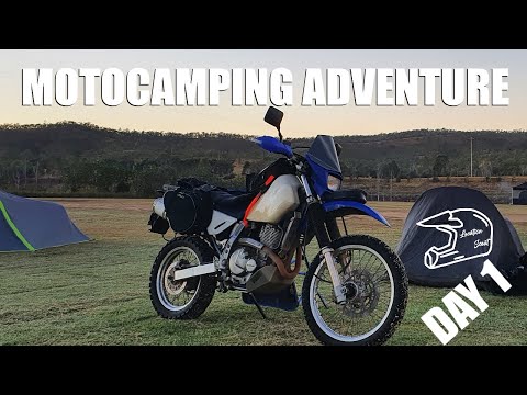 DR650 & Tiger 800 Motocamping Adventure of a lifetime!! Day 1 - Location Scout