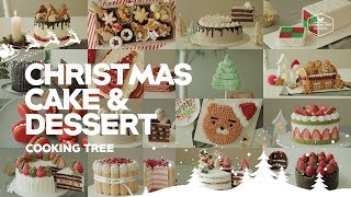 크리스마스🎄 케이크 & 디저트 모음 영상 🍰 : Christmas Cake & Dessert Collection | Cooking tree