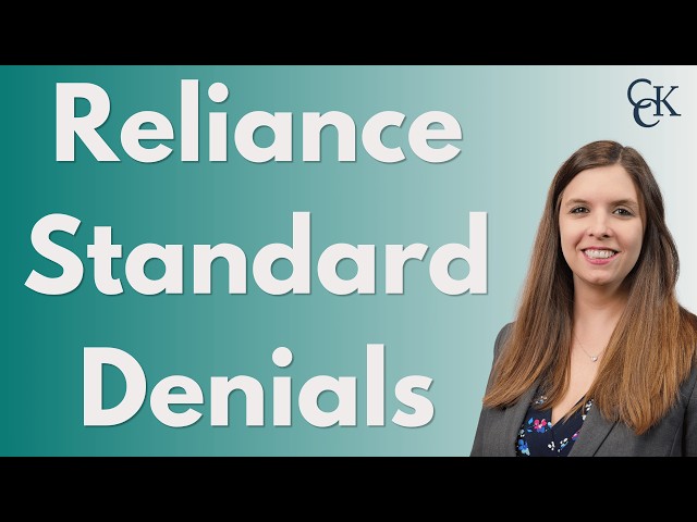 Reliance Standard LTD Claim Denial: How to Appeal