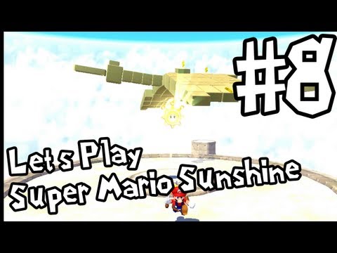DinosaurFriend plays Super Mario Sunshine - Part 8: The Sand Bird/Petey Piranha Returns