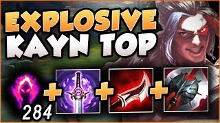 3... 2... 1... DETONATE! EXPLOSIVE KAYN TOP IS ACTUALLY BUSTED! KAYN TOP GAMEPLAY! League of Legends