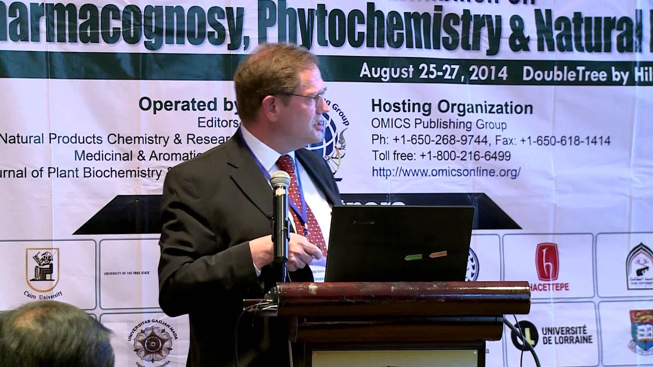Jan Frederik Stevens | Oregon State University | USA | Pharmacognosy 2014 | OMICS International - YouTube
